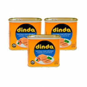 Embutido de pollo con carne de res Dinda (3 x 320 g / 11.29 oz)