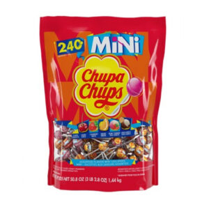 Paquete de mini chupa chupa sabores surtidos Chupa chups (1.44 kg / 3.17 lb)