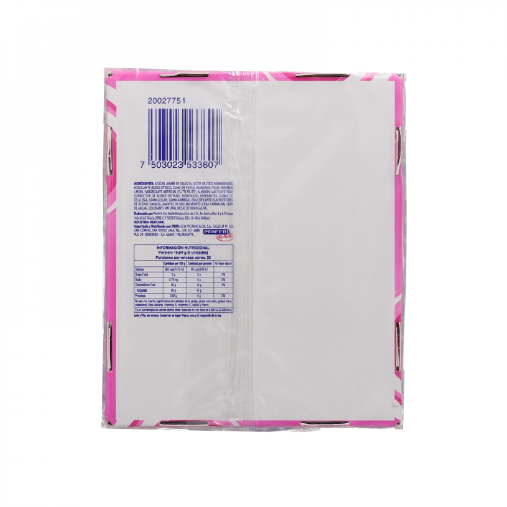 Caramelos masticables con sabor tutti frutti Mentos (2 x 406.56 g / 14.34 oz) - Imagen 3