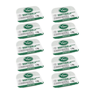Mantequilla sin sal 82% MG Vima Foods (10 x 8 g)